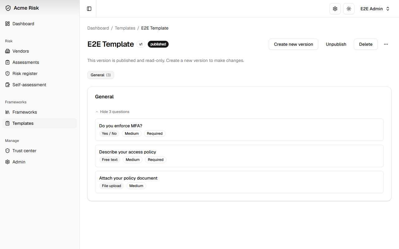 Template Builder